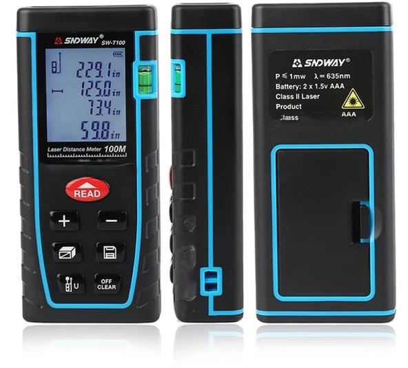 Sndway SW-T100 Lazermetre 100 Metre - Resim 2