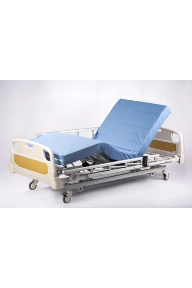 Hepa 3 Motorlu Katlanır Tabancakorkuluklu Hasta Karyolası Abs