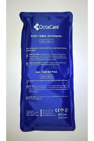 Octacare Sıcak / Soğuk Jel Kompres 13cm X 28cm - 2