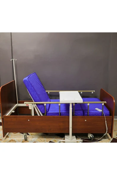 Duru Hasta Yatakları 2 Motorlu Ahşap Hasta Yatağı - 3