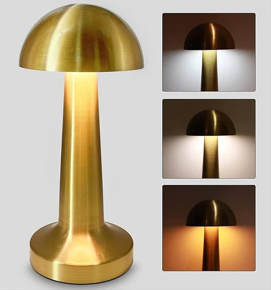 Eray Aydınlatma Mantar Masa Lambası Yeşil - Resim 2