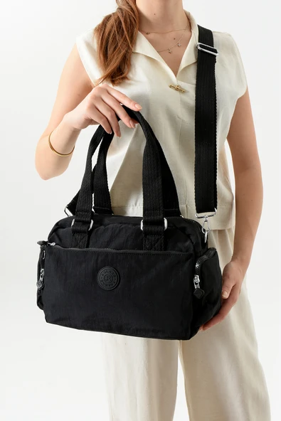 Bolsas Çapraz Askılı Kadın Çanta Siyah 1070 - Resim 2