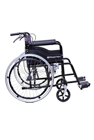 poliplus Tan Dev Kampanya Dört Tekerlekli Sandalye Hasta Sandalyesi (2 Yıl Garanti) - 2