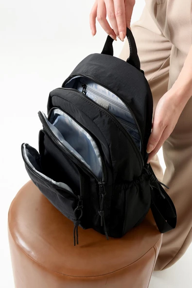 Bolsas Kadın Sırt Çanta Siyah 1109 - Resim 3