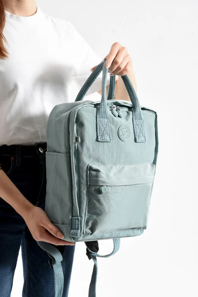 Bolsas Kadın Sırt Çanta Su Yeşil 1088 - Resim 2