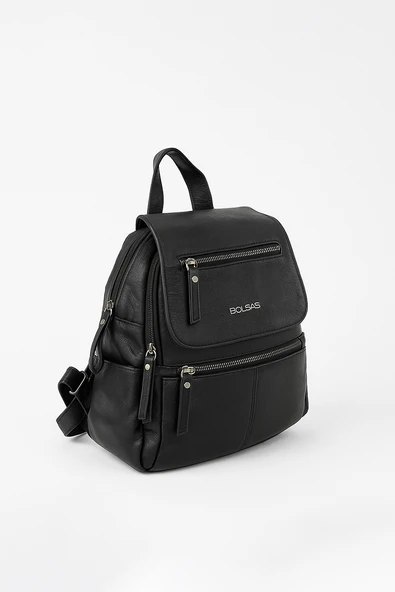 Bolsas Kadın Sırt Çanta Siyah 1040 - Resim 2