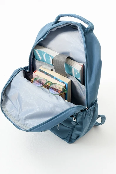 Bolsas Kadın Okul Sırt Çanta Mavi 1093 - Resim 4