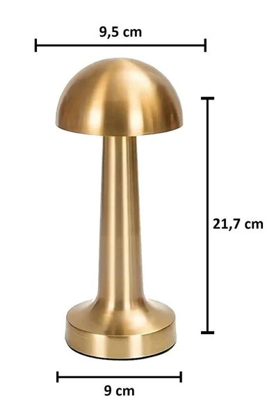 Eray Aydınlatma Mantar Masa Lambası Yeşil - Resim 3