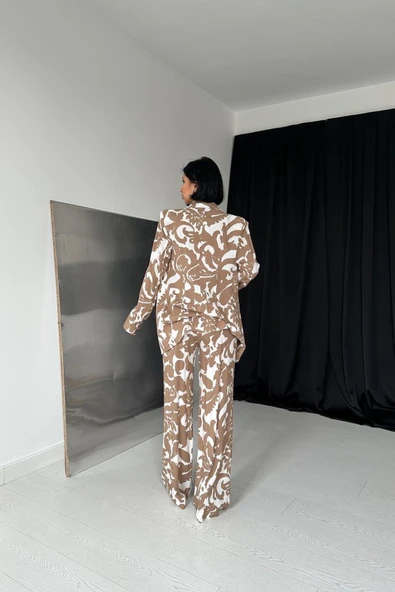 Vizon Ceket Ve Pantolon Takım - Resim 4