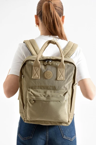 Bolsas Kadın Sırt Çanta Vizon 1088 - Resim 3