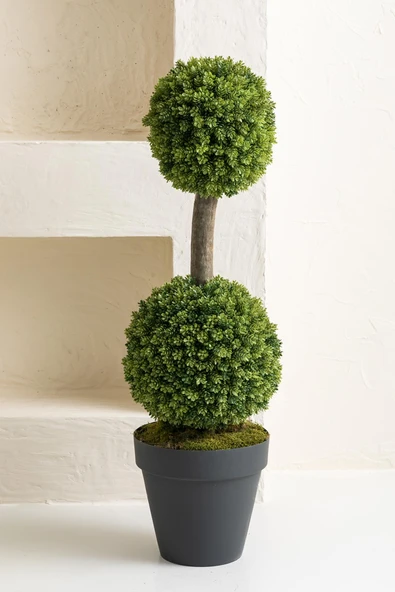 Yapay Top Çamdalı Ağacı 2'li 120 Cm(Uv) - 2