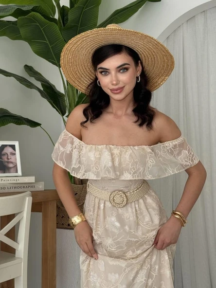 Reget Kemerli Elbise ürün görseli 1