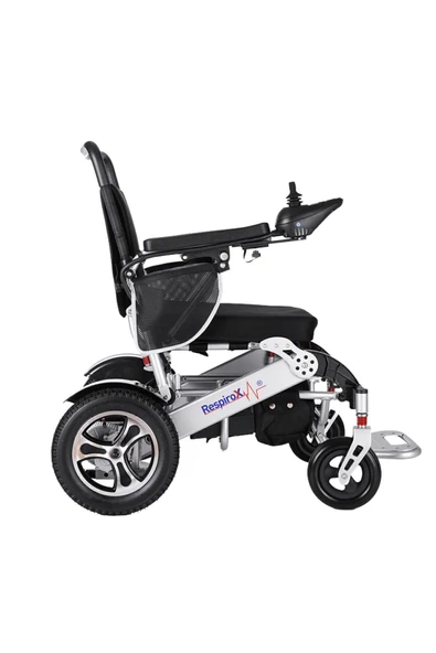 Respirox Lityum Pilli Hafif Akülü Tekerlekli Sandalye | Uzaktan Kumandalı | Tek Hareketle Katlanabilir - 2