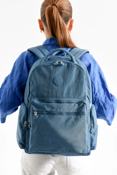 Bolsas Kadın Okul Sırt Çanta Mavi 1094 - Resim 3