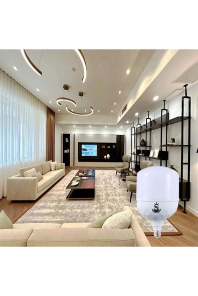 30w Tasarruflu E27 Beyaz Işık Torch Led Ampul 6 Adet - 2