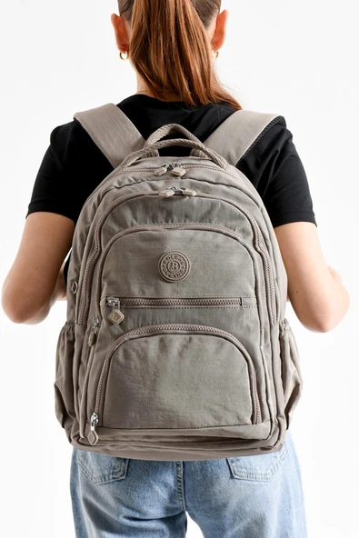 Bolsas Kadın Sırt Çanta Gri 1087 - Resim 3