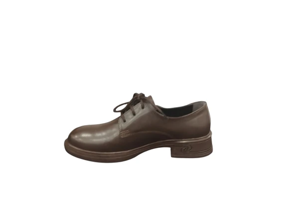 Ventes 555004Z  Yumuşak İç Pedli Bağcıklı Kadın Günlük Oxford Ayakkabı - 6