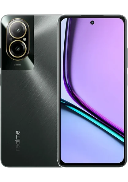 Realme 12 Lite 6/128 GB  Black Rock  Akıllı Cep Telefonu (Realme Türkiye Garantili) ürün görseli