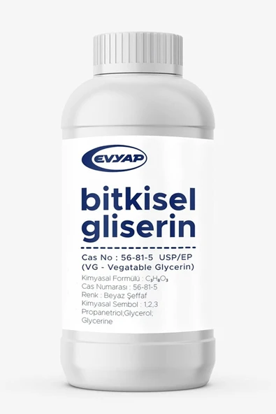 Evyap Bitkisel Gliserin(vg) 250 Ml %99.7 Saflık