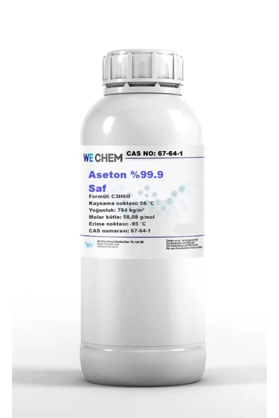 ZAG KİMYA Aseton %99.9 Chem Pure - 5 Lt