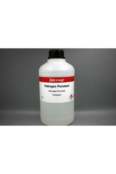 ZAG KİMYA Perhidrol %50 - H2O2 Peroksit (Teknik Kalite) - 1 Lt
