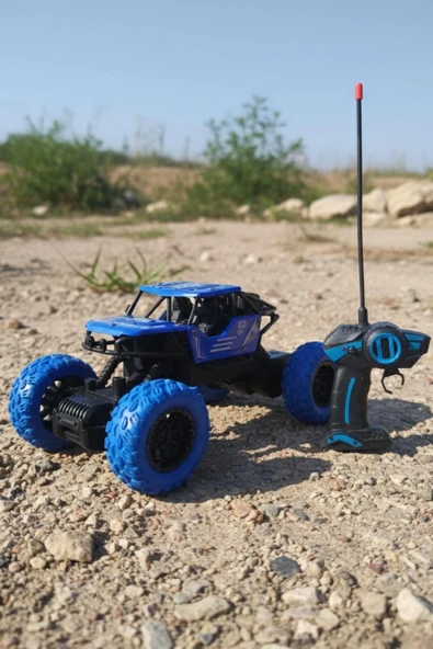 1:18 Ölçek Alloy Rock Crawler – RGB Işıklı Off-Road Uzaktan Kumandalı Araba - Resim 2
