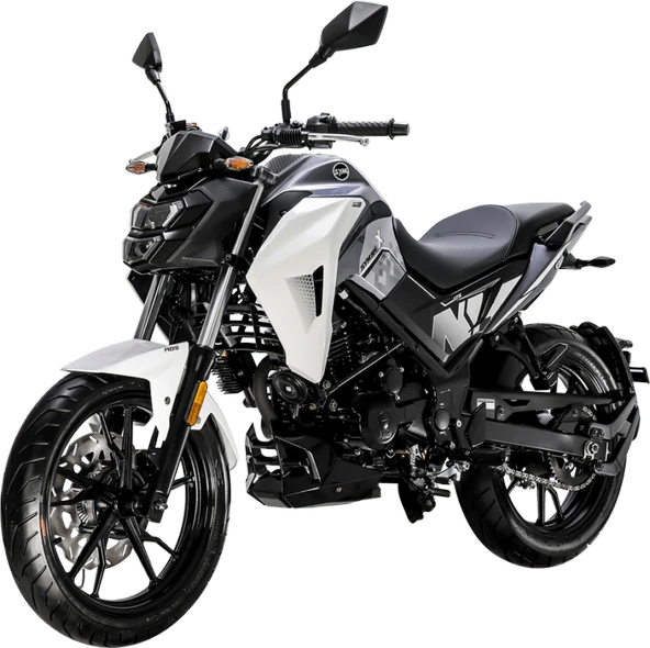 Sym Nhx 125 2024 Model Motosiklet Beyaz ürün görseli