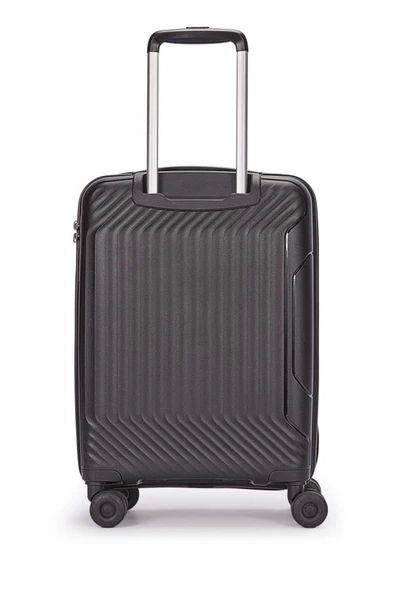 Benetton Trolley Valiz Siyah Kabin Boy 14BNT8001-03-SY - Resim 5