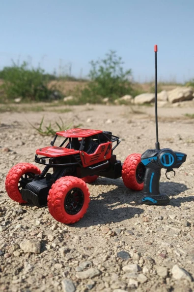 1:18 Ölçek Alloy Rock Crawler – RGB Işıklı Off-Road Uzaktan Kumandalı Araba - Resim 6