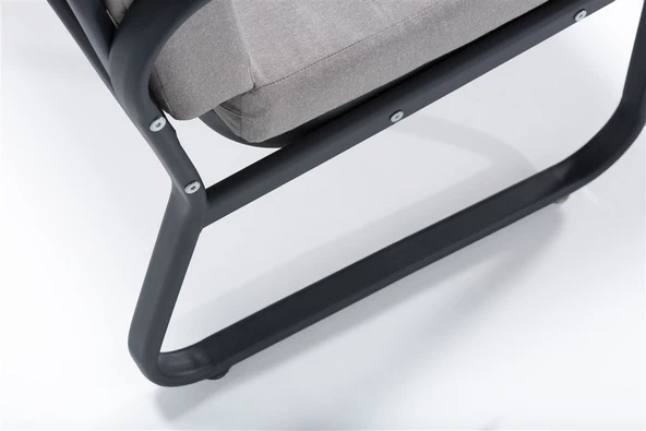 Ferni Tekli Koltuk - Antrasit - Resim 2