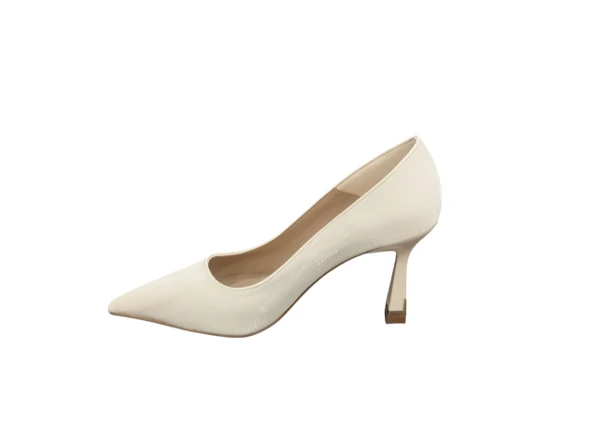 Ventes 8357707Z Baskılı 8 Cm Kadeh Topuk Günlük Şık Kadın Stiletto Ayakkabı - 6