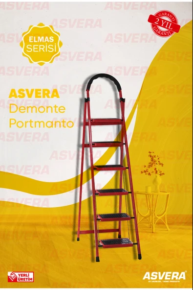 PATİKA 6'LI EV TİPİ MERDİVEN ürün görseli