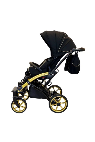 MyWam Mewa Engelli Çocuk Puseti Full Aksesuarlı SİYAH - 3