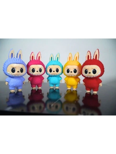 Labubu Anahtarlık Sürpriz Renk 13 cm Kaliteli - Lisinya - 4