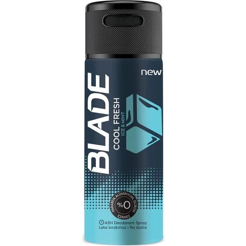 Blade Cool Fresh Deodorant 3x150ml - Resim 2