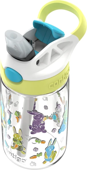Contigo Yeniden Tasarlanmış AUTOSPOUT Pipetli Çocuk Su Şişesi, 14oz - 3