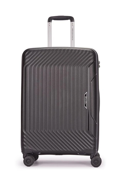 Benetton Trolley Valiz Siyah Orta Boy 14BNT8001-02-SY ürün görseli