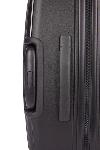 Benetton Trolley Valiz Siyah Kabin Boy 14BNT8001-03-SY - Resim 9