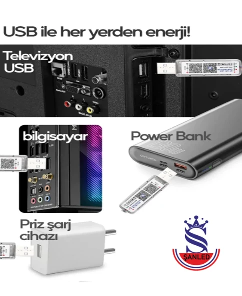 Sese Ve Müziğe Duyarlı Bluetooth Özellikli Rgb Şerit Led - 10 Metre 5050 Smd Iç Mekan 3 Çip - 3