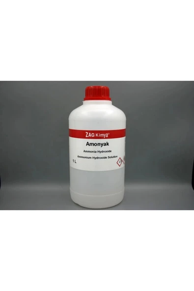 ZAG KİMYA Amonyak Amonyum Hidroksit %25 Chem Pure - 1 lt