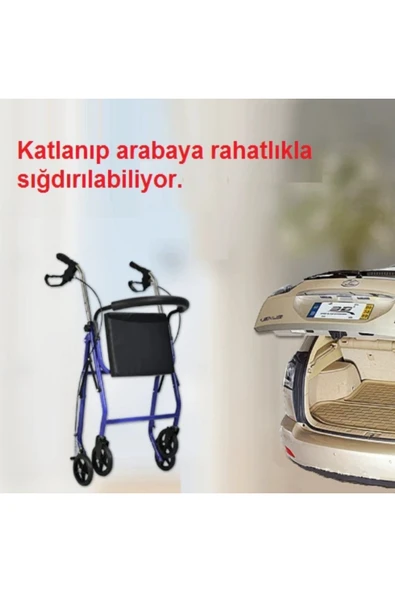 MEDİKAL 4 Tekerlekli Rolatör (YÜRÜTEÇ) - 6