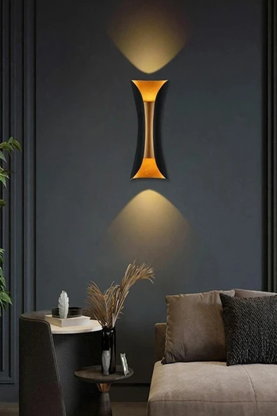 Butterfly Çift Yönlü Iç Ve Dış Mekan Duvar Aplik Paslanmaz, Toz Ve Su Geçirmez Duvar Aplik - 3