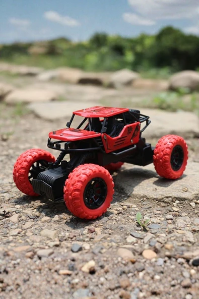 1:18 Ölçek Alloy Rock Crawler – RGB Işıklı Off-Road Uzaktan Kumandalı Araba - Resim 8