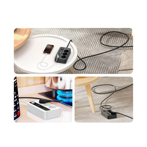 P10 Akıllı Priz – Uzaktan Kontrol, Zaman Ayarlı, Enerji Tasarruflu | HZLSTORE - Resim 5