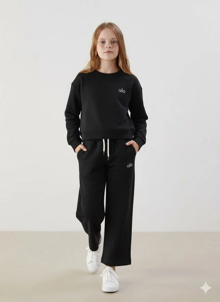 a.l.o Baskılı Genç Takım – Sweatshirt & Eşofman Altı ürün görseli