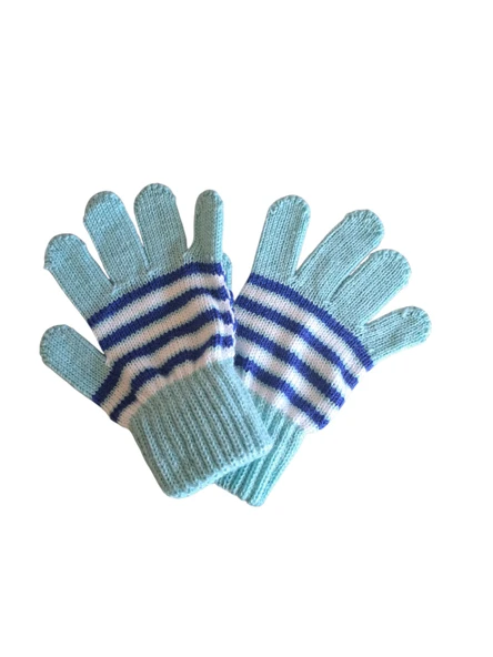 Kız Çocuk Eldiven Kırmızı  4-8 Yaş - Resim 3