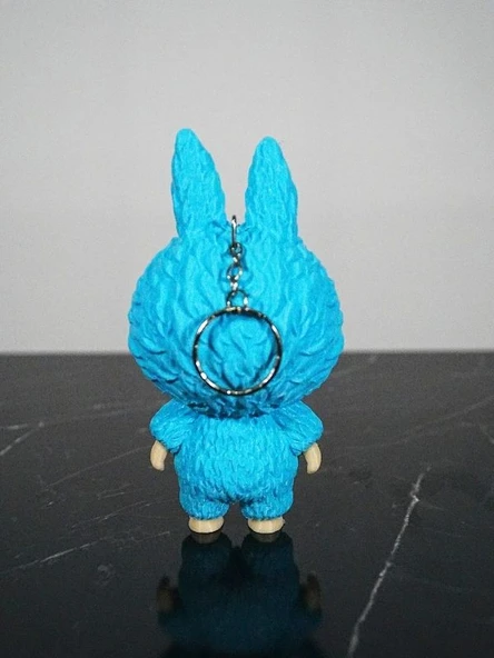 Labubu Figür Anahtarlık Turkuaz 13 cm Kaliteli - Lisinya - 4