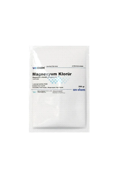 WE CHEM Magnesium Chloride Flakes Doğal Magnezyum Klorür 250 Gr - 2