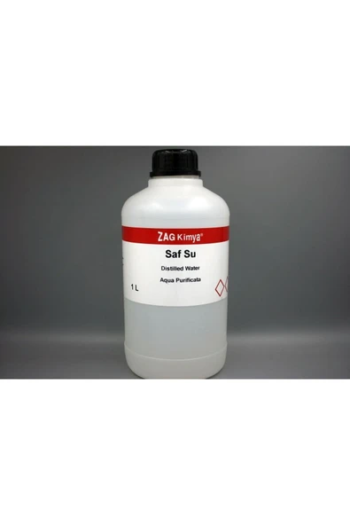 ZAG KİMYA Saf Su (deiyonize) Chem Pure - 1 Lt