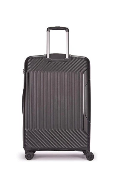 Benetton Trolley Valiz Siyah Büyük Boy 14BNT8001-01-SY - Resim 5